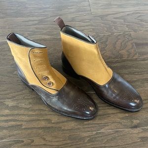 Spat classy leather men Dress Boots GREAT condition NEVER WORN selling for cheap